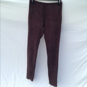 Brown Corduroy Leggings